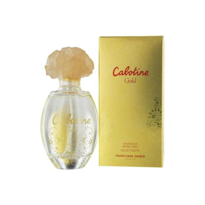 CABOTINE GOLD  DE GRÈS EAU DE TOILETTE VAPORISATEUR 100 ML BLISER