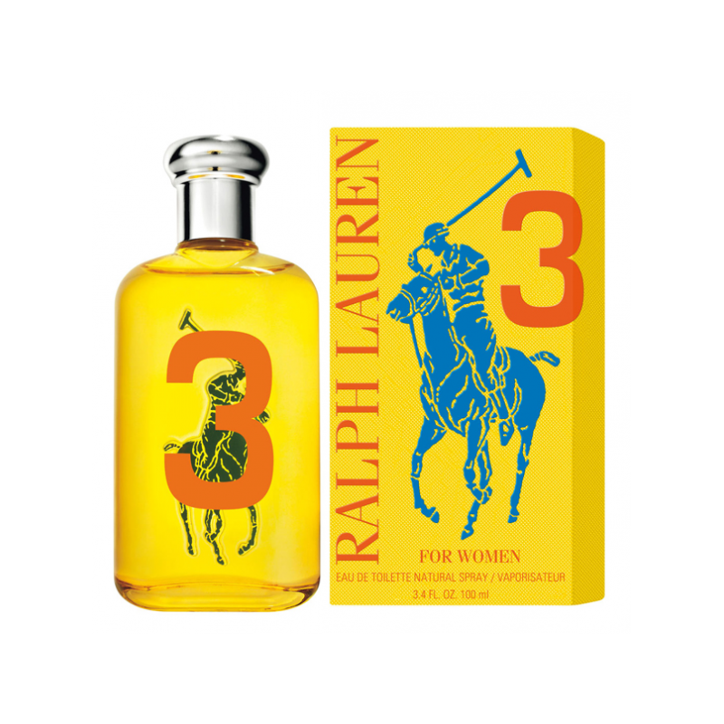 RALPH LAUREN 3 FORWOMAN EAU DE TOILETTE  VAPORISATEUR 100 ML BLISTER