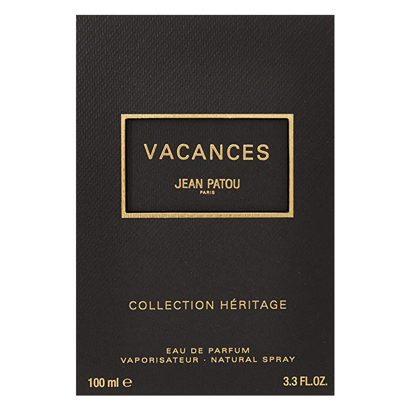 JEAN PATOU PARIS VACANCES  COLLECTION HERITAGE EDP SPRAY 100 ML BLISTER