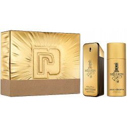 1 Million  Paco Rabanne  Homme   Coffret  Le Parfum  EDP Vaporisateur  100 ml+ Déodorant 150 ml Spray