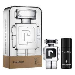 Phantom Paco Rabanne Coffret  Eau de Toilette  Vaporisateur  100 ml + vaporisateur de poche edt  10 ml Spray  Blister