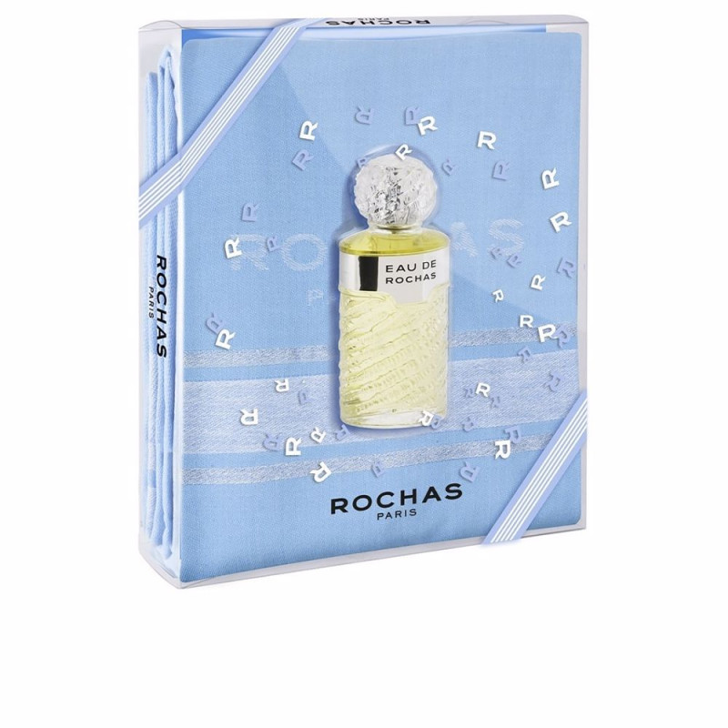EAU DE ROCHAS  COFFRET FEMME EAU DE TOILETTE VAPORISATEUR 100 ML +FOUTA 100% COTTON BLISTER