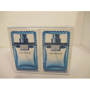 Versace Man Coffret   Eau Fraîche  Homme  Eau de  Toilette Vaporisateur 2 x 30 ml Sous Blister