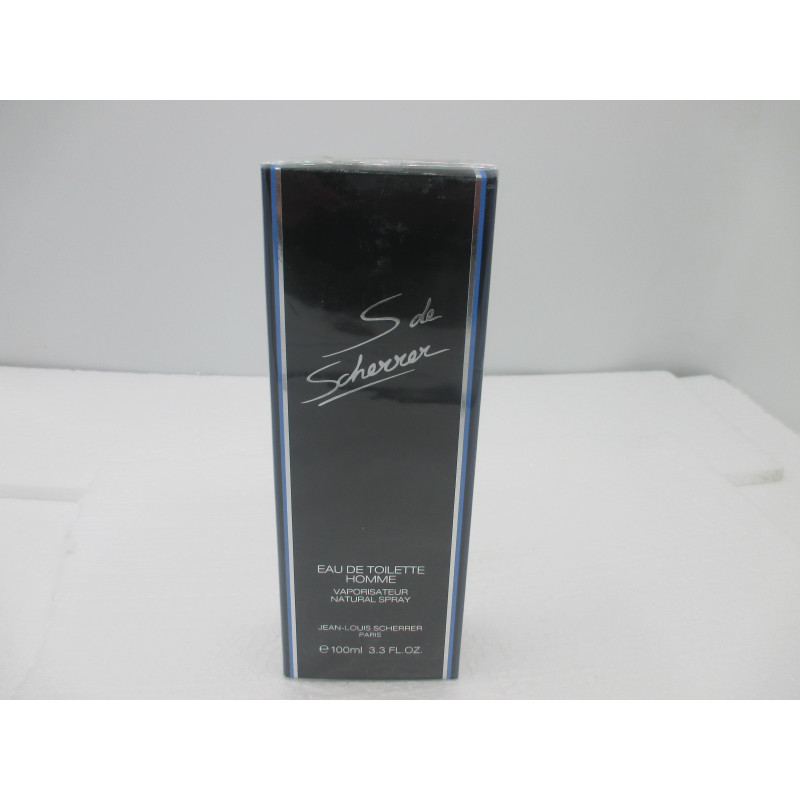 S de  Scherrer EDT Vaporisateur  Homme 100 ml  Bliter
