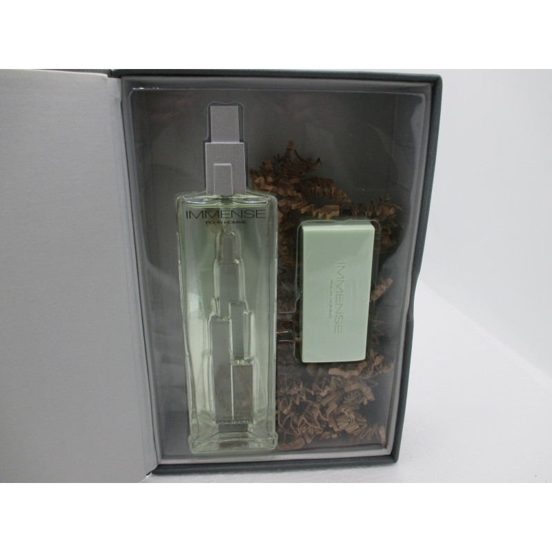 Immense Jean Louis Scherrer Coffret  Homme 2 Piéces EDT Vaporisateur 100 ml + Savon 100 g