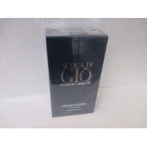 Acqua Di Gio  Giorgio Armani Profondo  Pour Homme EDP Vaporisateur  100 ml  Sous Blister