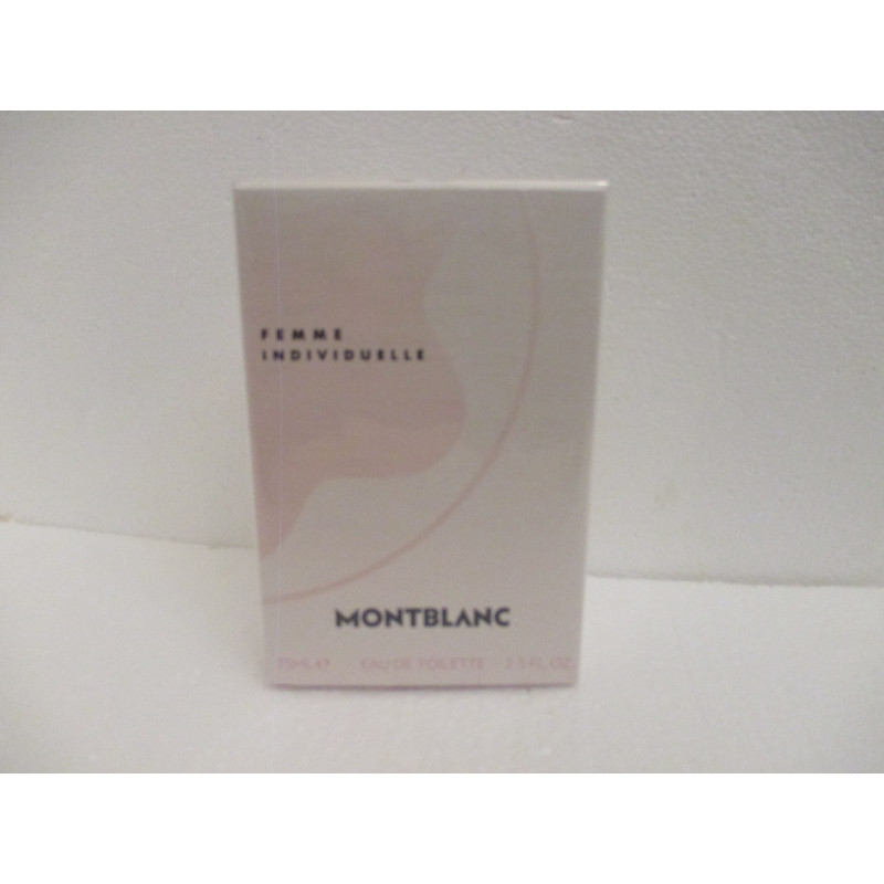 Mont Blanc Individuelle Femme EDT Vaporisateur 75 ml Sous Blister