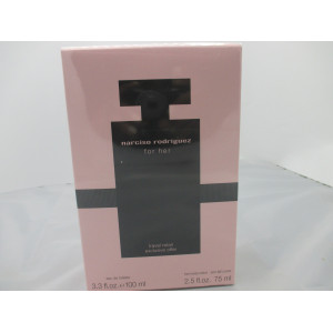 Narciso Rodriguez For Her  Coffret EDT  100 ml +Lait  Corps 75ml  Femme  Sous Blister