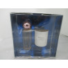 Coffret  Blanc de Courréges Eau de Parfum Vaposisateur 90 ml +Une Bougie Parfumée 120 g Blister Vintage