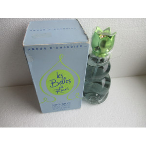 Les Belles Nina Ricci  Amour D'Amandier EDT Vaporirateur 100 ml avec Boite un peu  abîmée peu  Vintage Rare