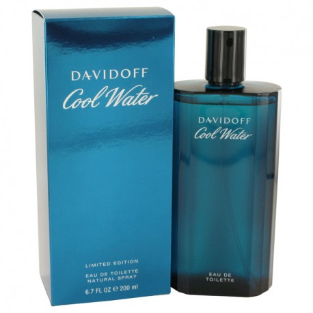 Davidoff Cool Water  For Him  EDT Vaporisateur 200 ml  Pour Homme  Boite