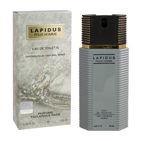 LAPIDUS  POUR HOMME EAU TOILETTE VAPORISATEUR 100 ML  BOITE
